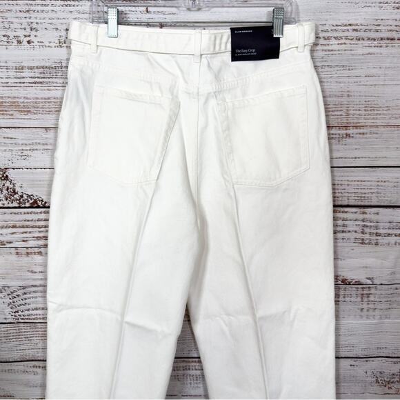 NEW Club Monaco Ecru The Easy Crop Jeans, NWT, Size 31, MSRP $130 - Picture 10 of 11